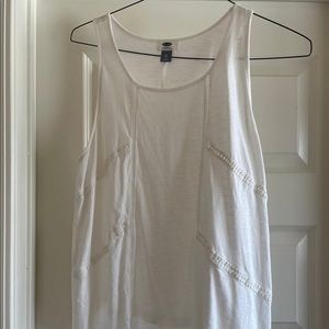 White tank top
